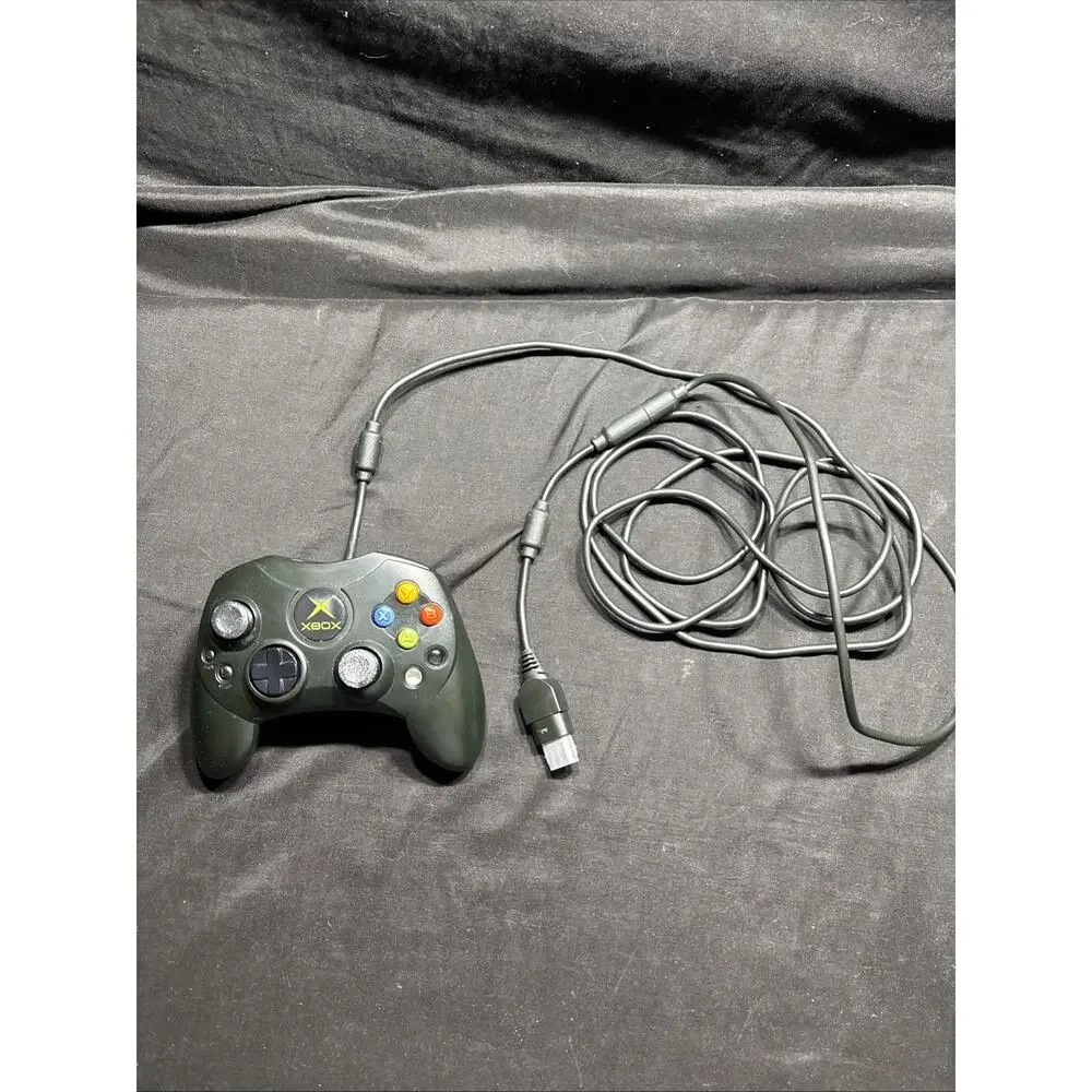 Microsoft Xbox Launch Edition 8GB Home Console W/ Cables And Controller ￼